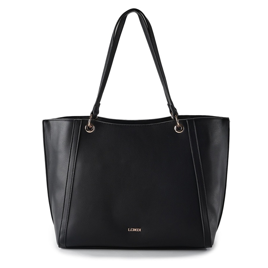 L.CREDI Petrana Shopper schwarz Schwarz Damen
