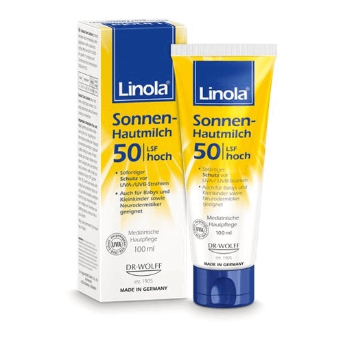 Linola LINOLA Sonnen-Hautmilch LSF 50 100 ml