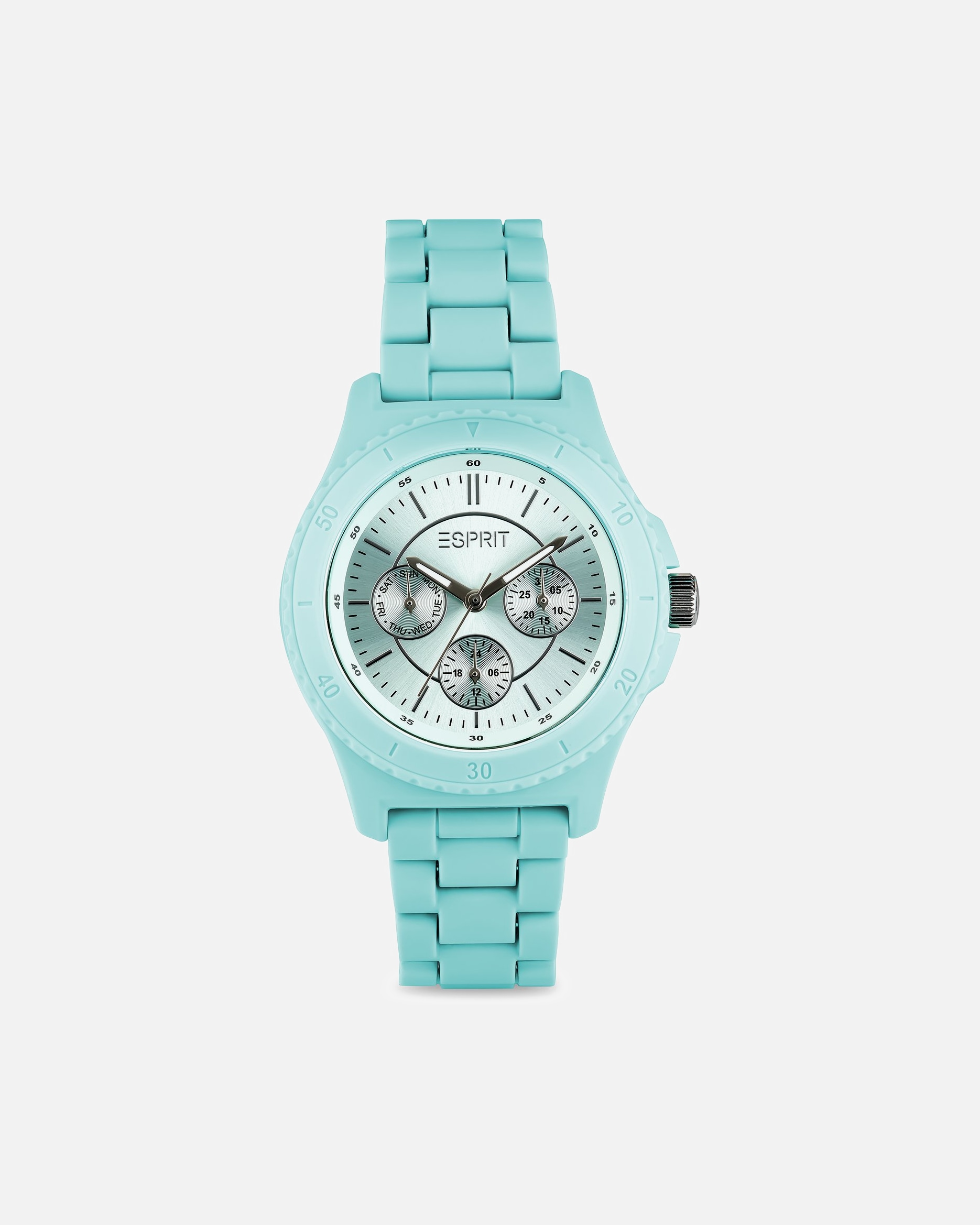 Uhr für Weiblich Esprit Damenuhr Kunststoff, recycelt One Size