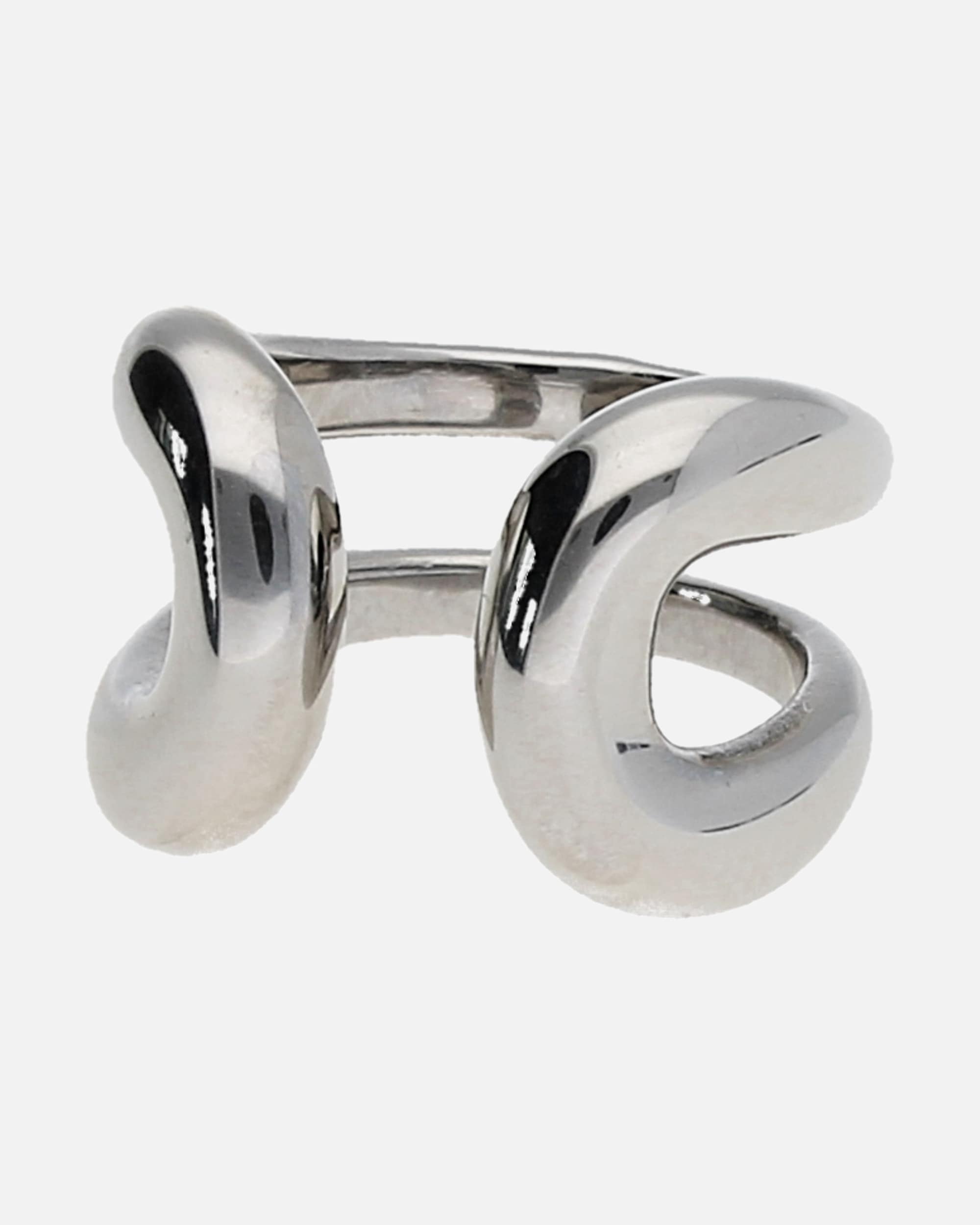 Ring für Weiblich Jacques Charrel Ring topmodern mit offener Ringschiene, Edelstahl 52