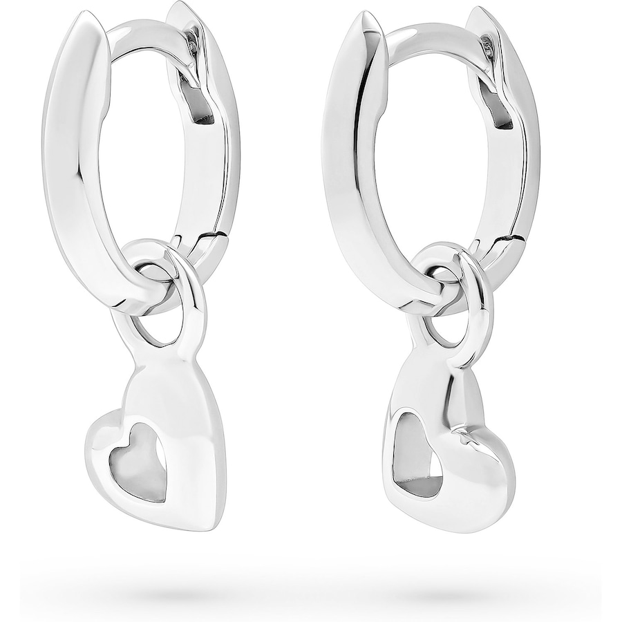 Jette Creolen 925er Silber, recycelt silber Damen