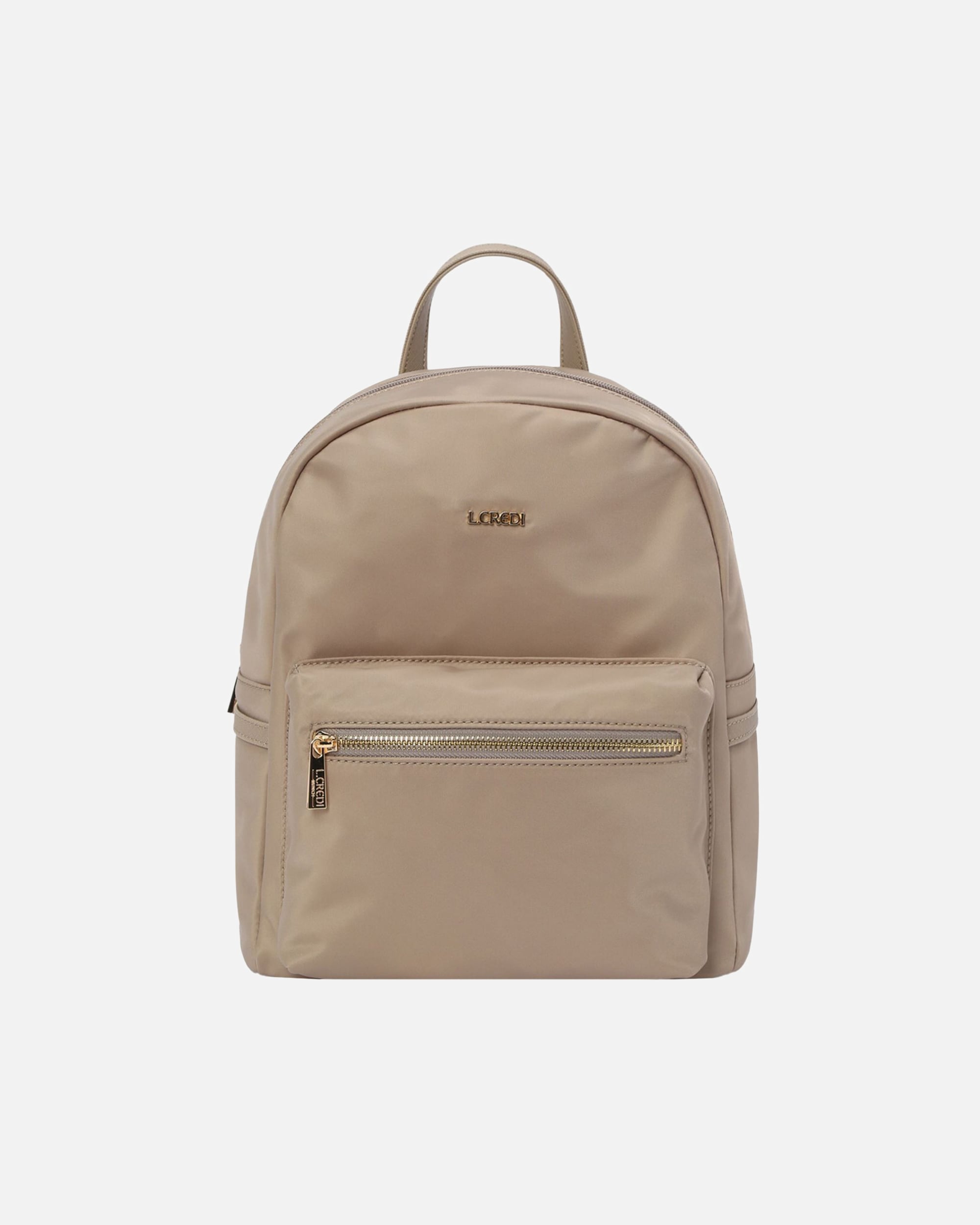 Rucksack für Weiblich L.CREDI Alena City-Rucksack beige