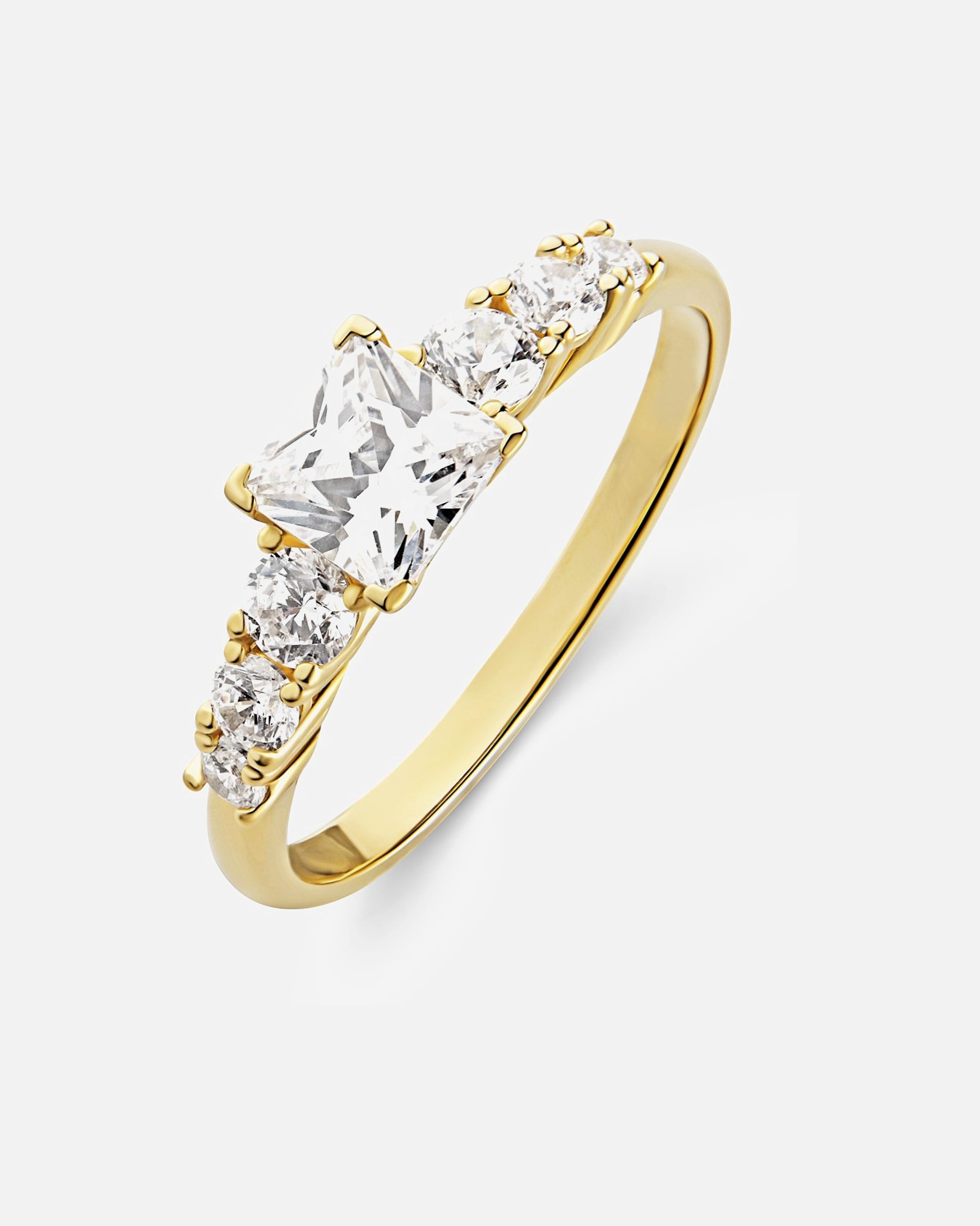 Ring für Weiblich CHRIST Damenring 375er Gelbgold 50