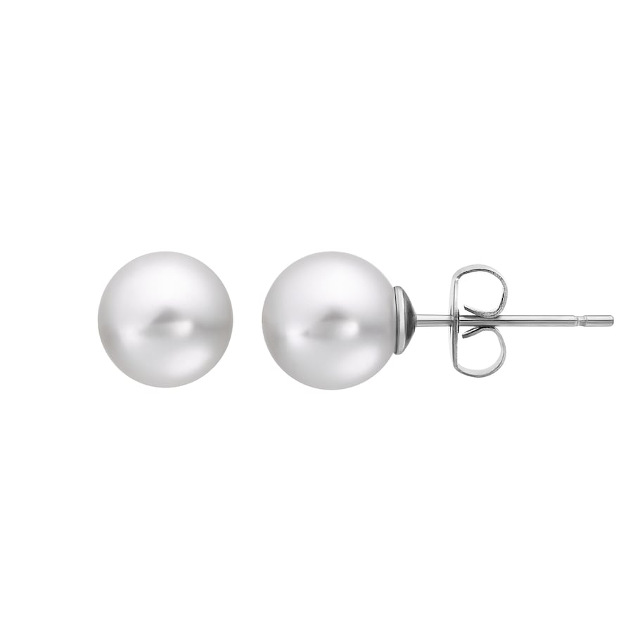 Heideman Ohrschmuck Perle Weiß 8cm Damen
