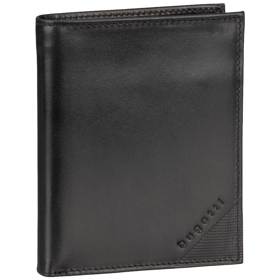 Bugatti Geldbörse Nobile Vertical with Flap Schwarz Herren
