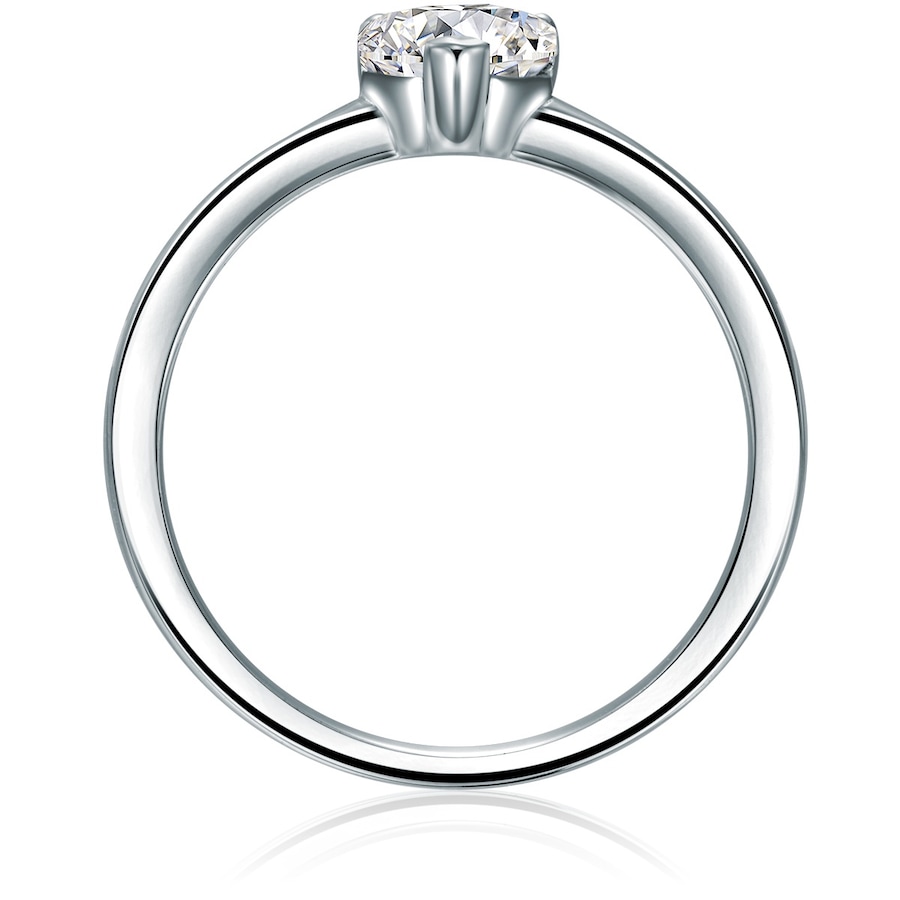 Trilani Ring aus Sterling Silber in mit Zirkonia 54 Damen