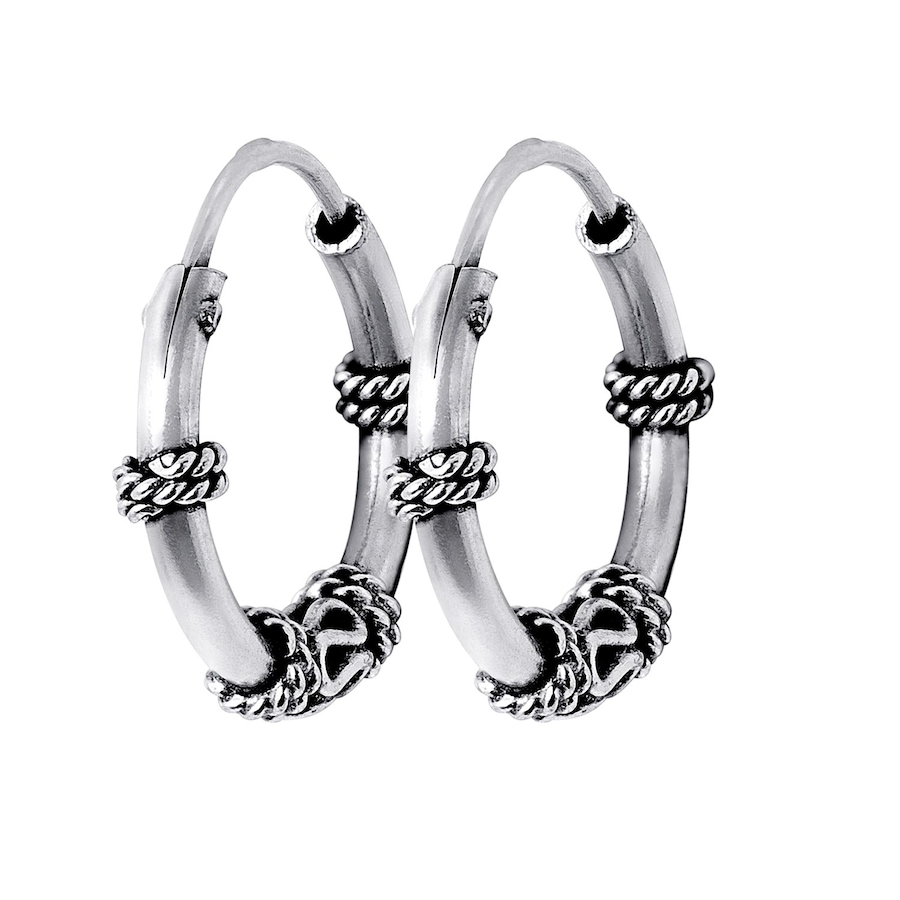 Lucardi Ohrringe 925 Silber - silbern Damen