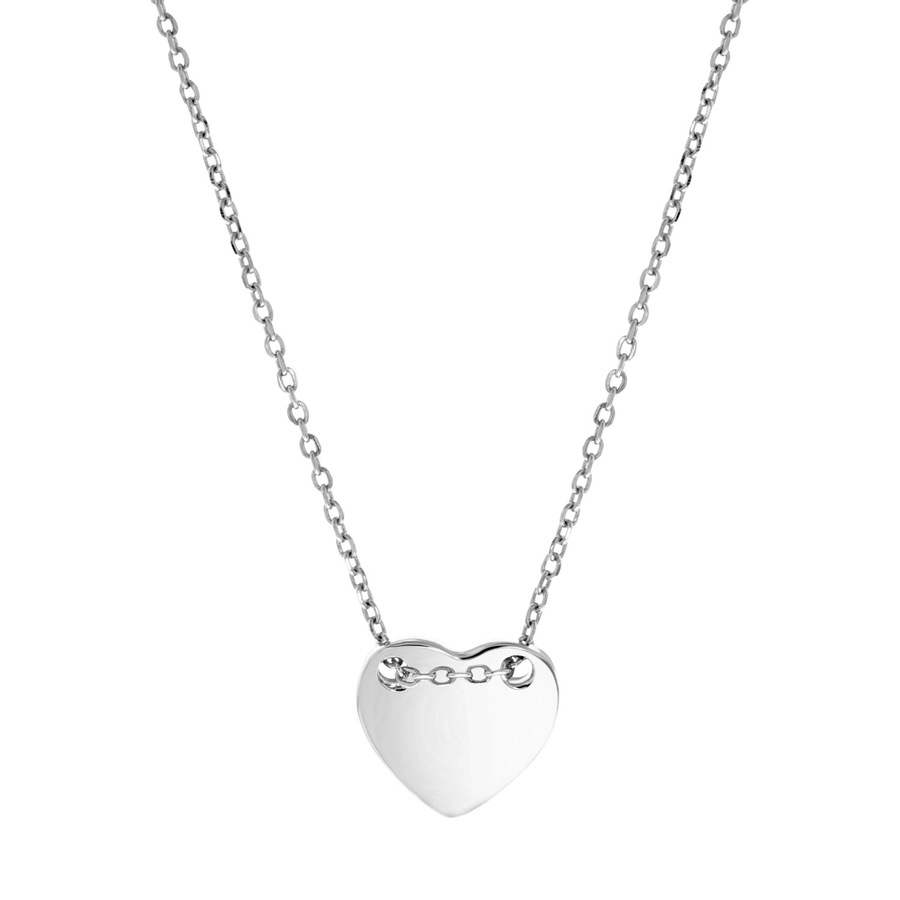 Lucardi Halskette 925 Silber 45cm -silbern Damen