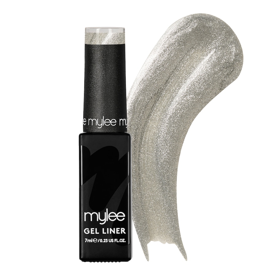 Mylee Liner Gel Tangerine Sorbet Silver Screen 7 ml Silber