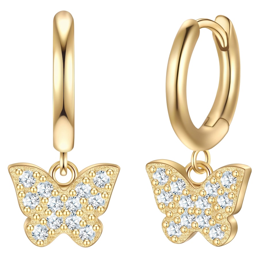 Glanzstücke München Creolen 925er Silber 17,5 mm Damen