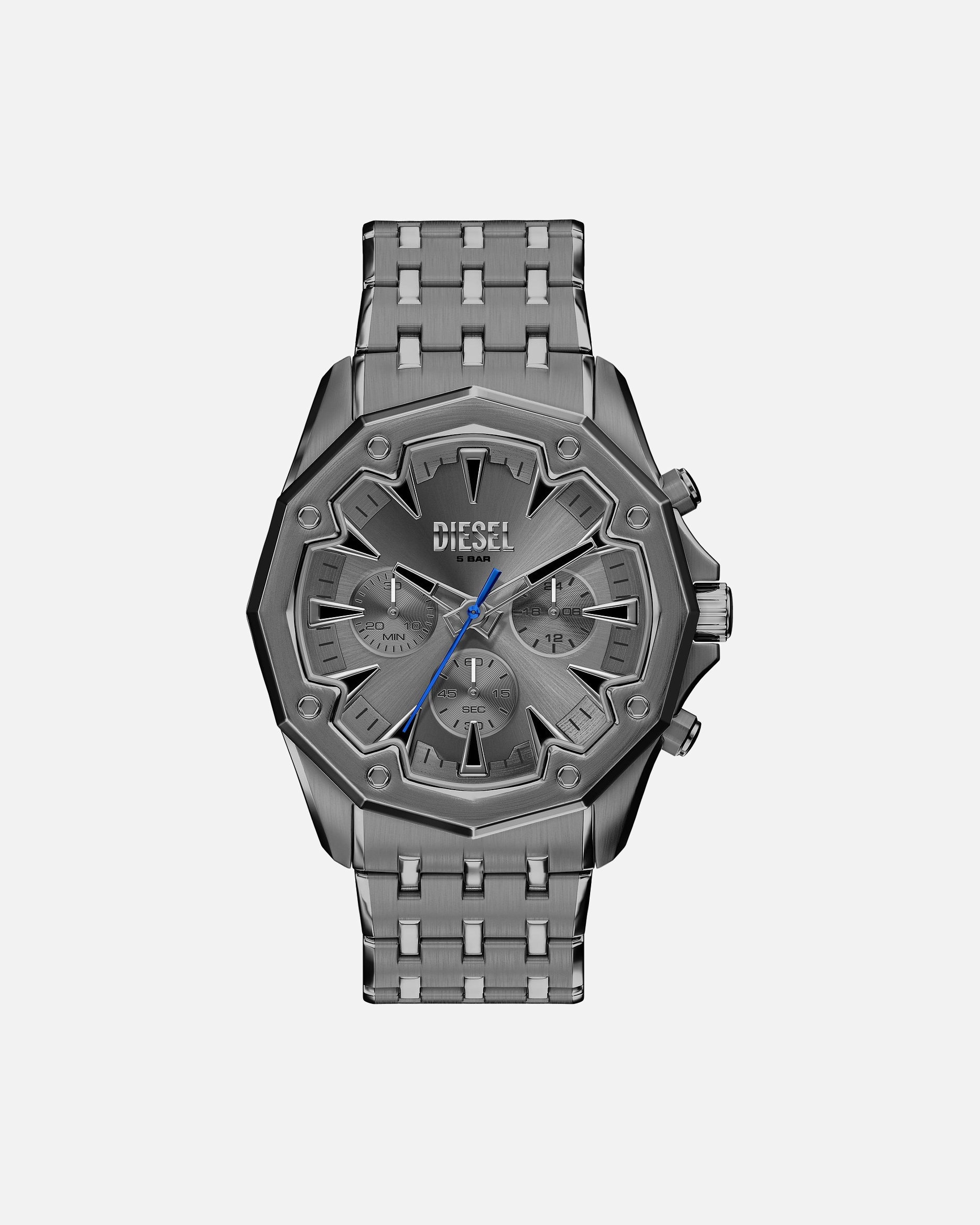 Uhr für Männlich Diesel Chronograph Edelstahl grau