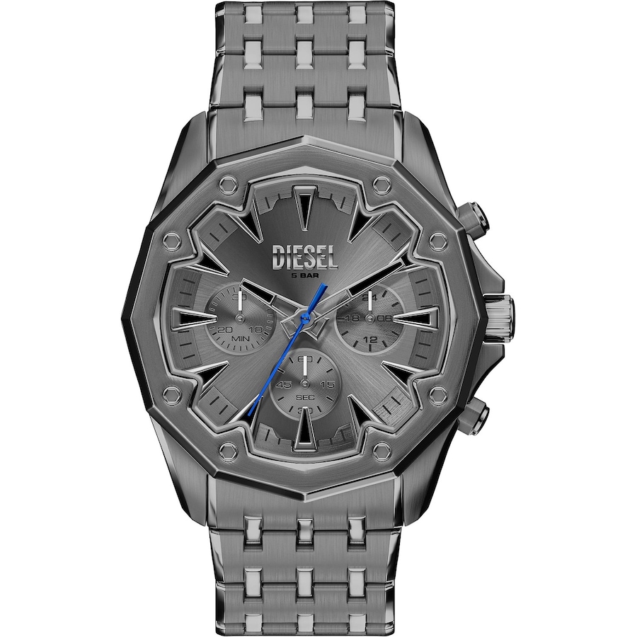 Diesel Chronograph Edelstahl grau Herren
