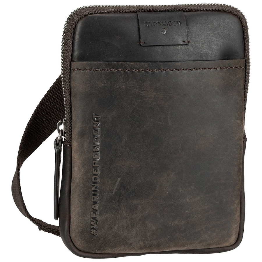 Strellson Umhängetasche Brick Lane Brian XSVZ 1 Dark Brown Braun Herren