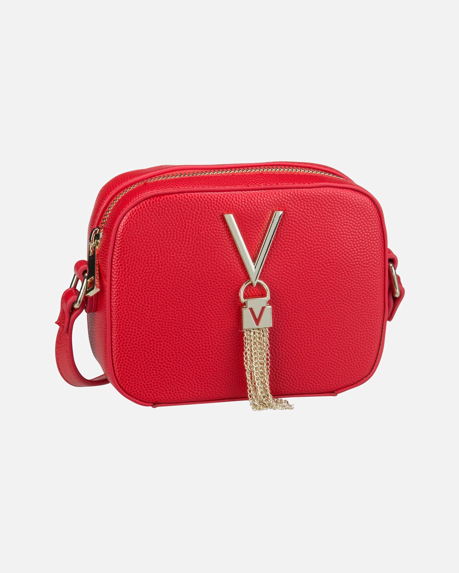 Umhängetasche für Weiblich Valentino Bags Umhängetasche Divina Tascapane 09G Rosso