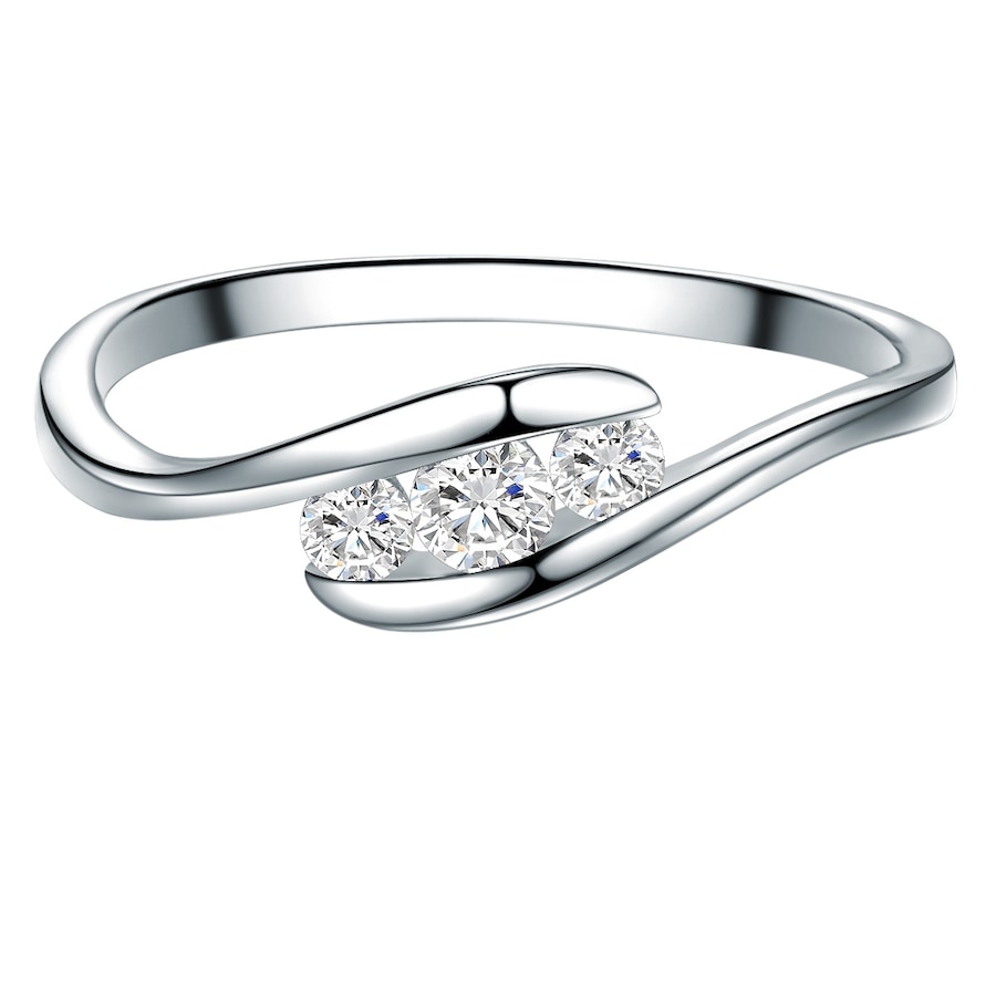 Trilani Ring Sterling Silber Topas in 58 Damen