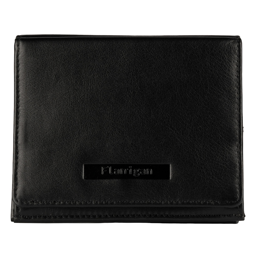 Flanigan Wiener Schachtel Alba 026 mit RFID-Schutz Schwarz