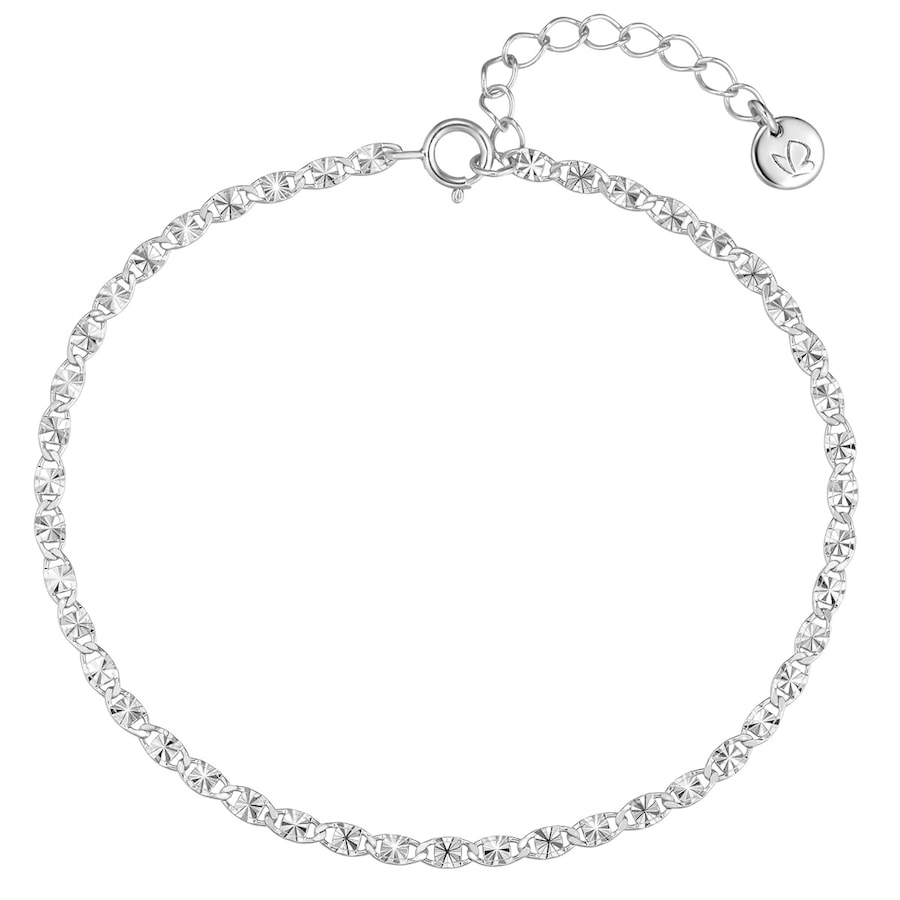 Glanzstücke München Armband aus Sterling Silber in silber 17,0 cm Basislänge + 3,0 Verlängerung Damen