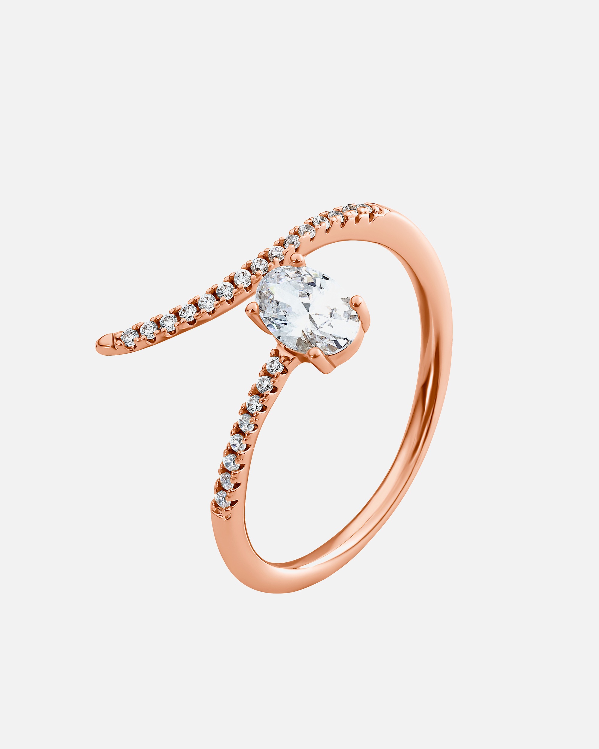 Ring für Weiblich Heideman Damenring Aimy rosegoldfarben 58 (18.5)