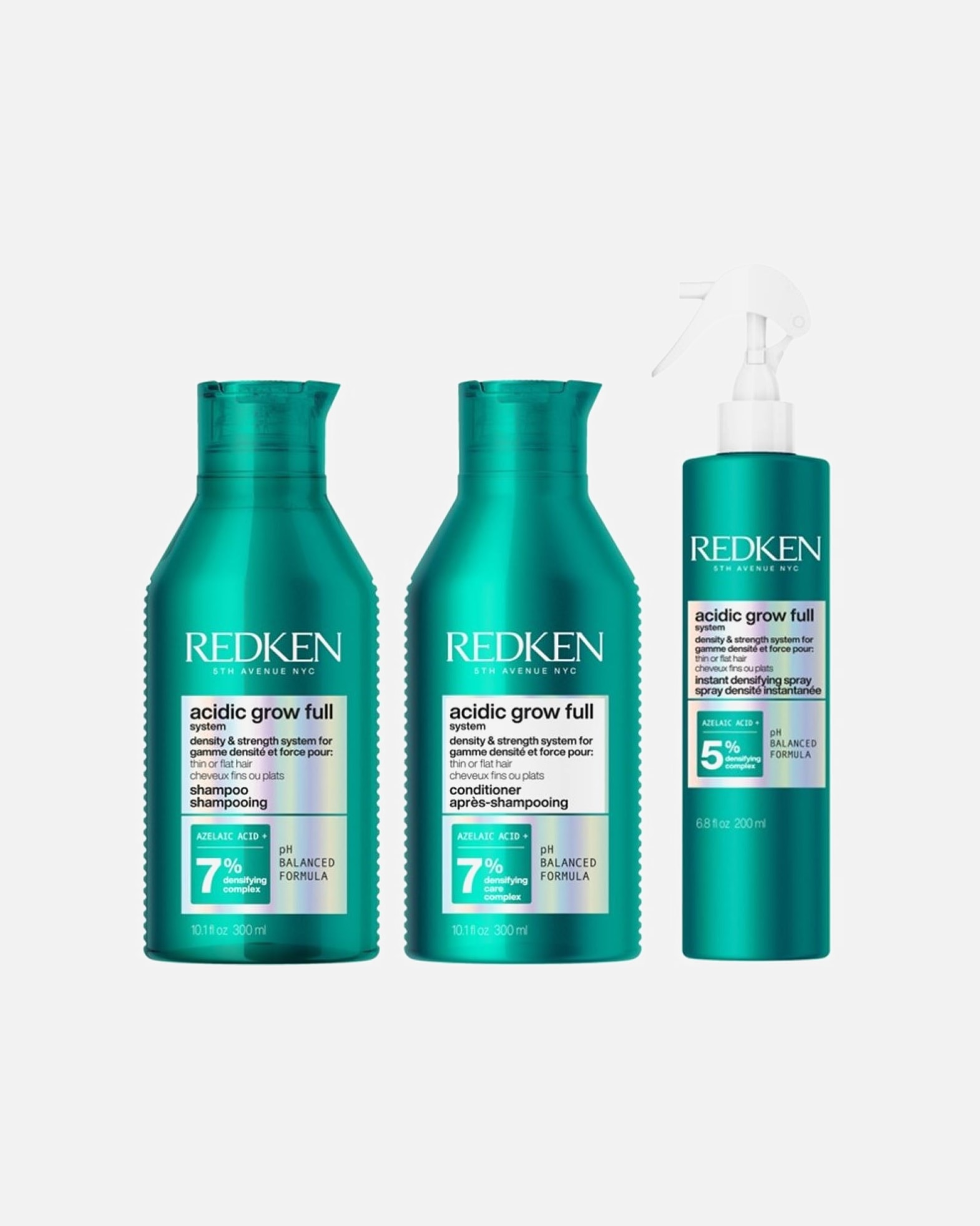 Haarpflegeset für Weiblich Redken Default Brand Line Acidic Grow Full Bundle Spray 1 Stück