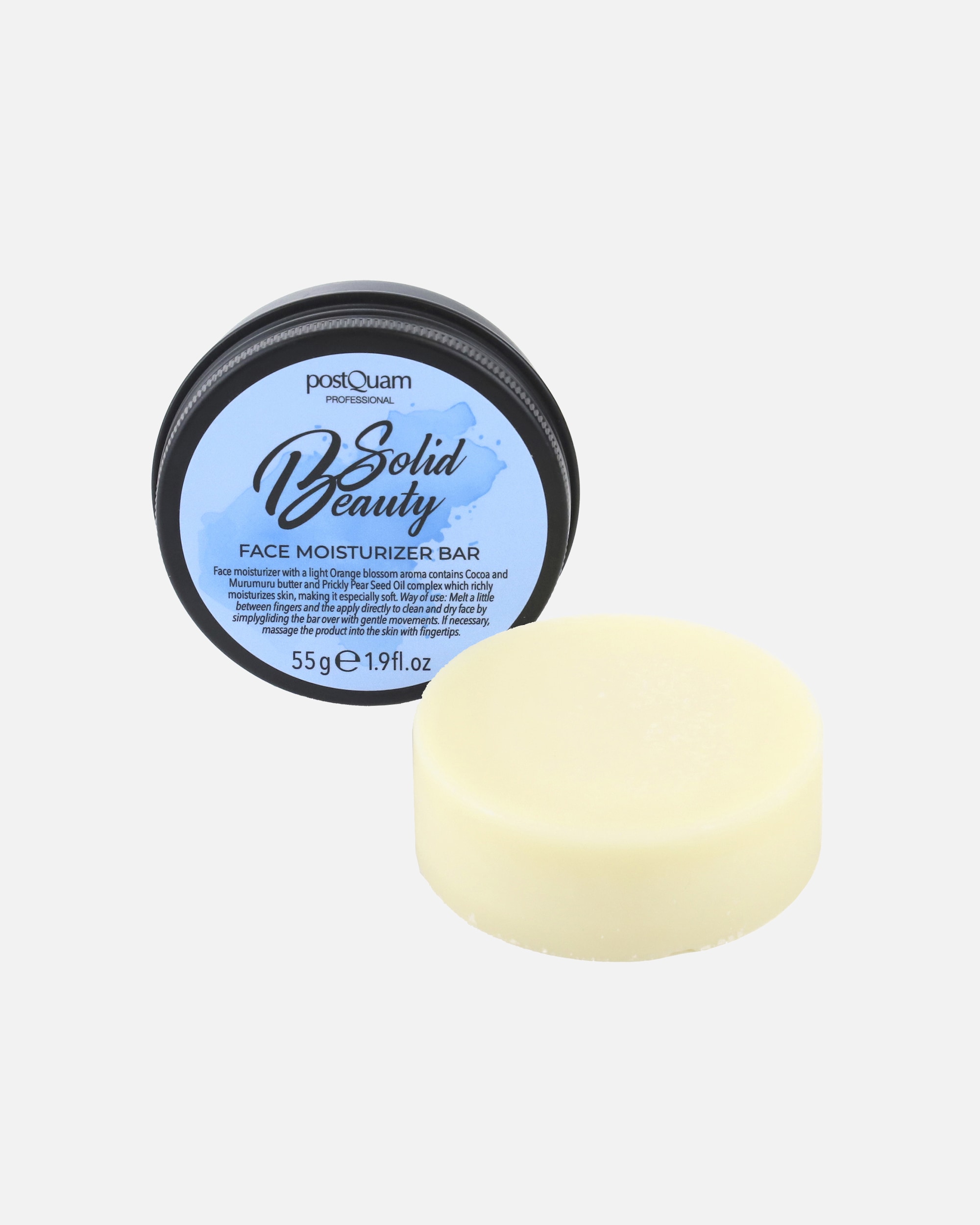 Gesichtsseife für Unisex Postquam Orange Blossom Solid Face Moisturizing Bar 55 Gr. 55