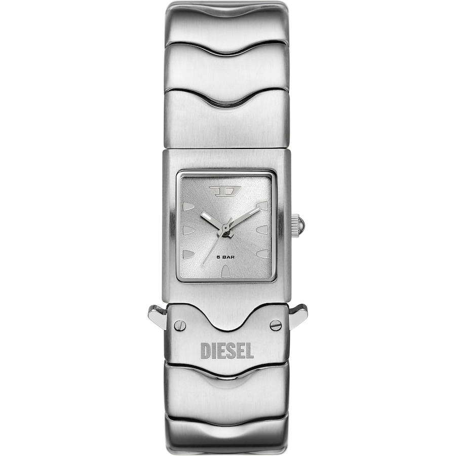 Diesel Herrenuhr Edelstahl silber Herren