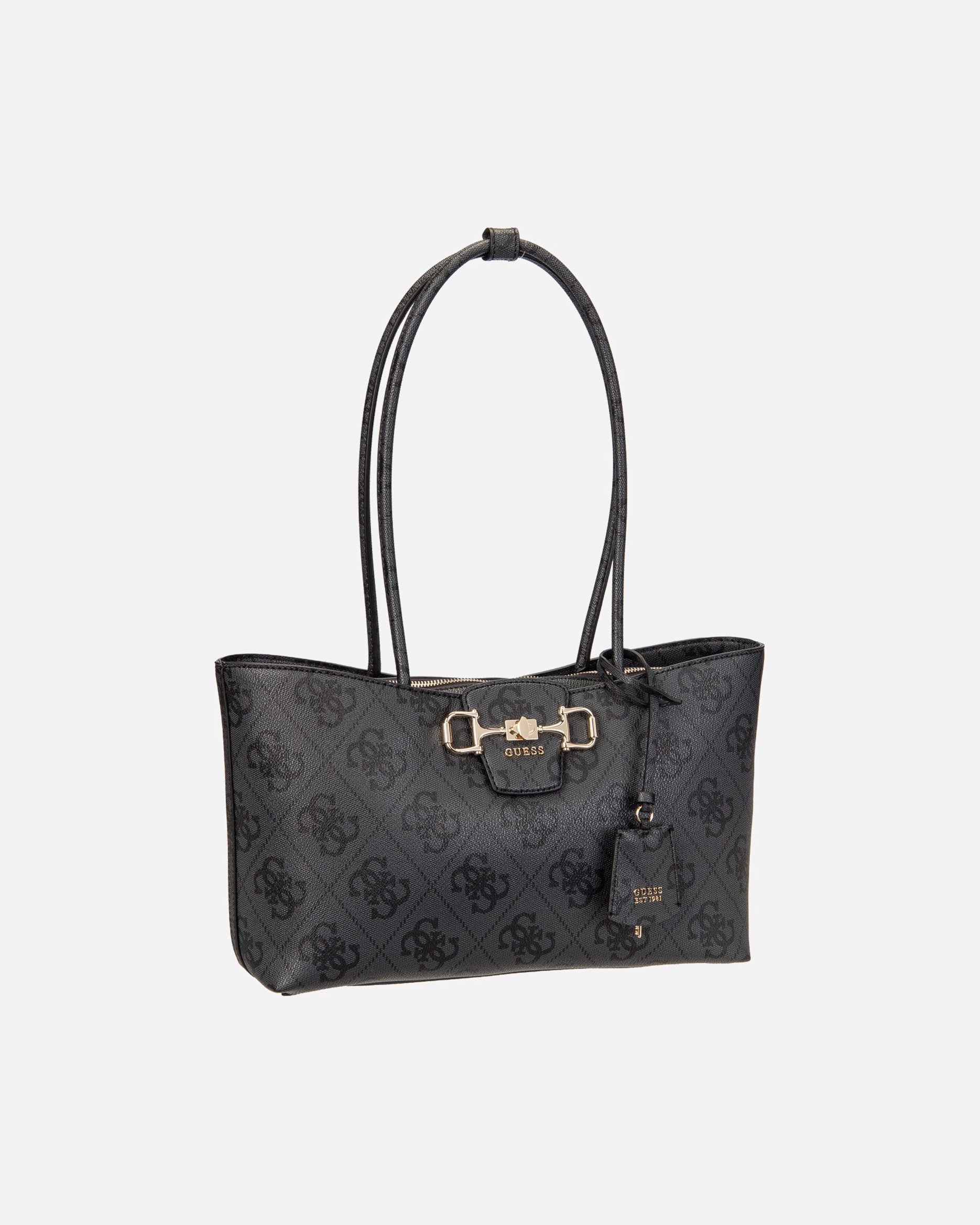 Shopper für Weiblich Guess Shopper Janie Logo Girlfriend Carryall Coal Logo