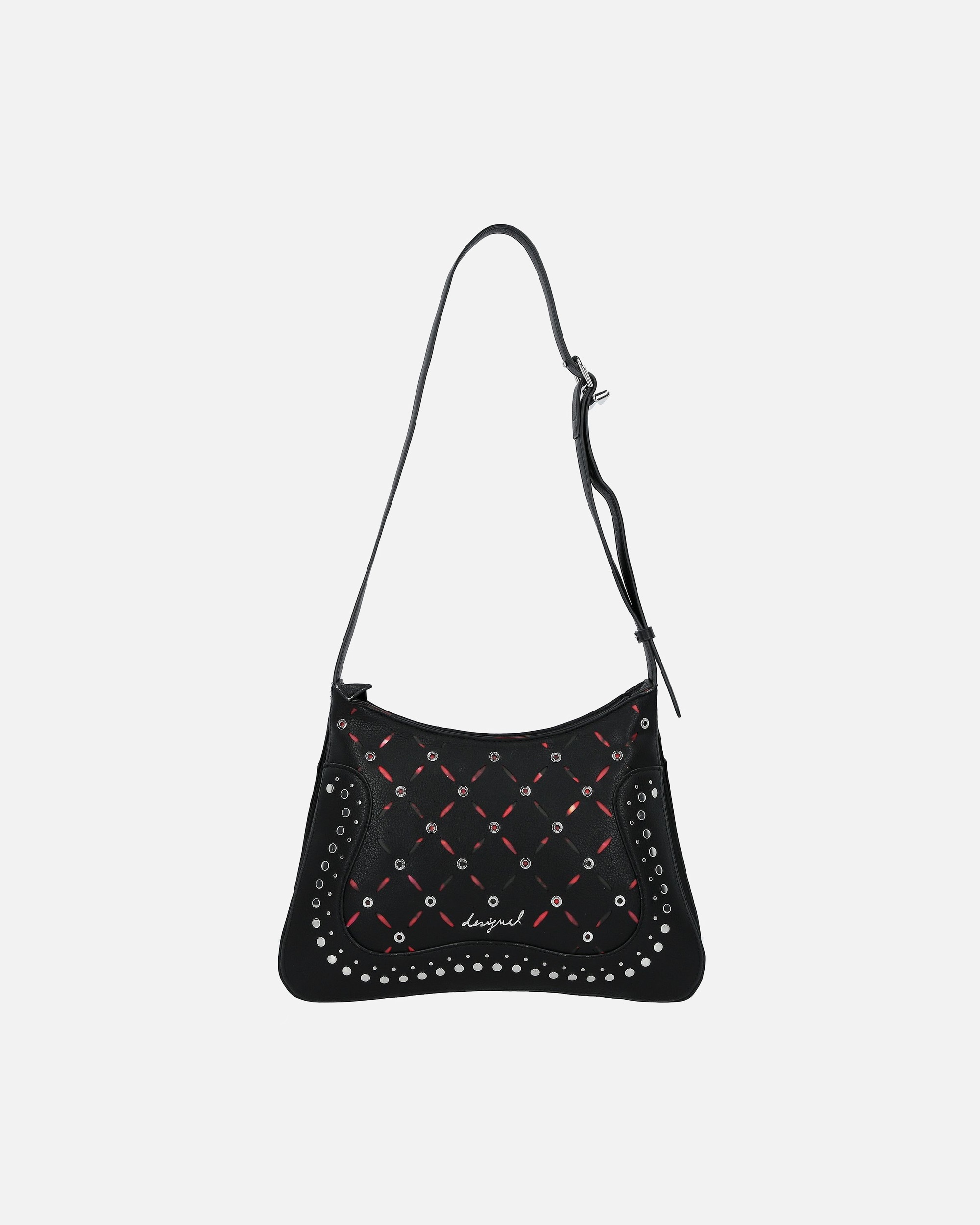 Clutch für Weiblich Desigual Yankee Schultertasche schwarz