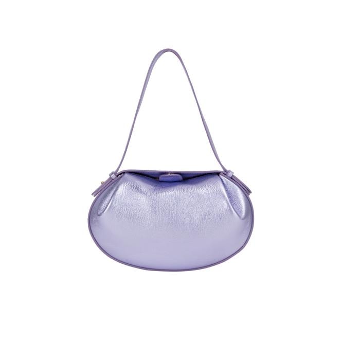 FELIPA Handtasche Glänzendes Flieder Damen