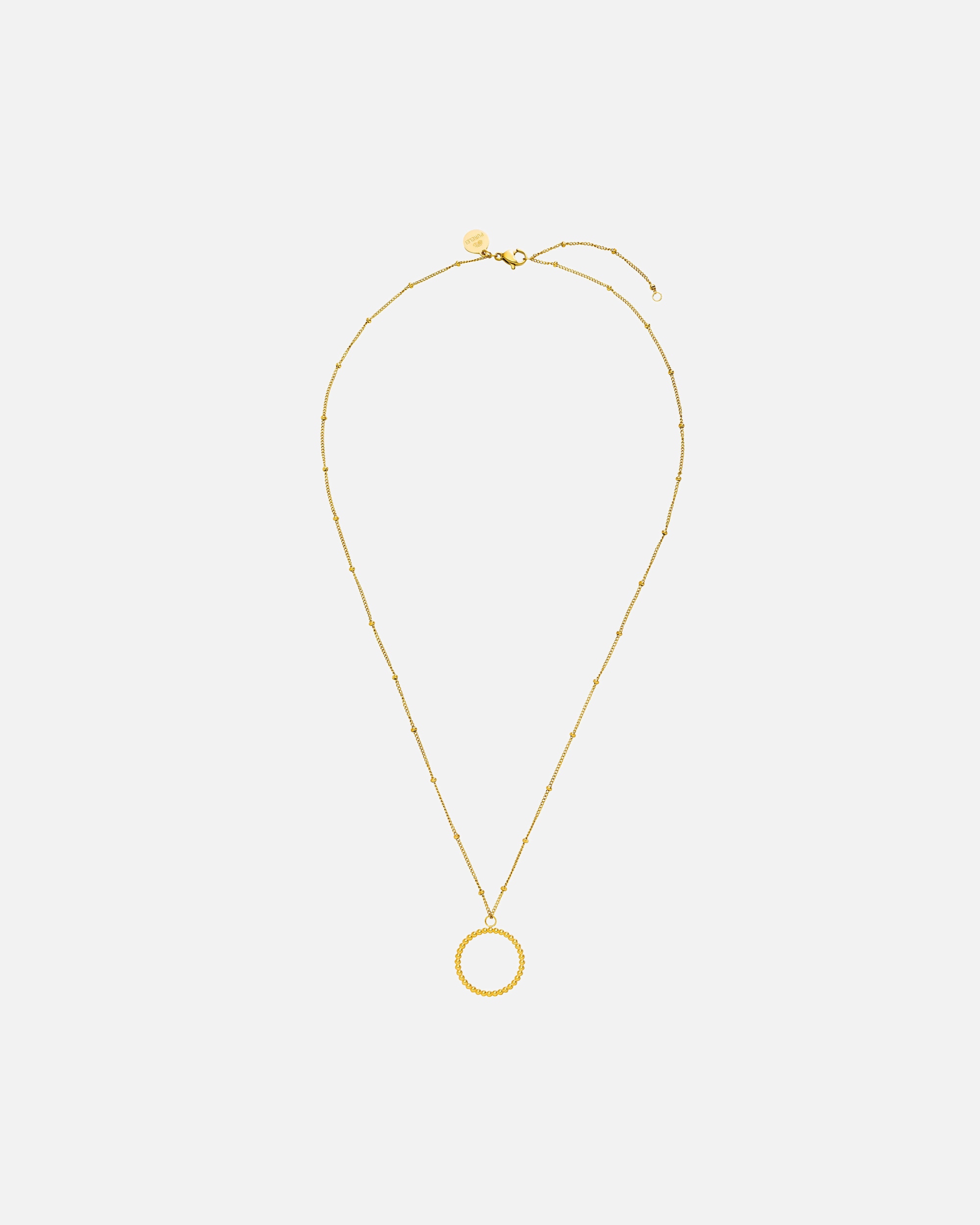 Halskette für Unisex Purelei Karma Kette 100% Edelstahl Gold