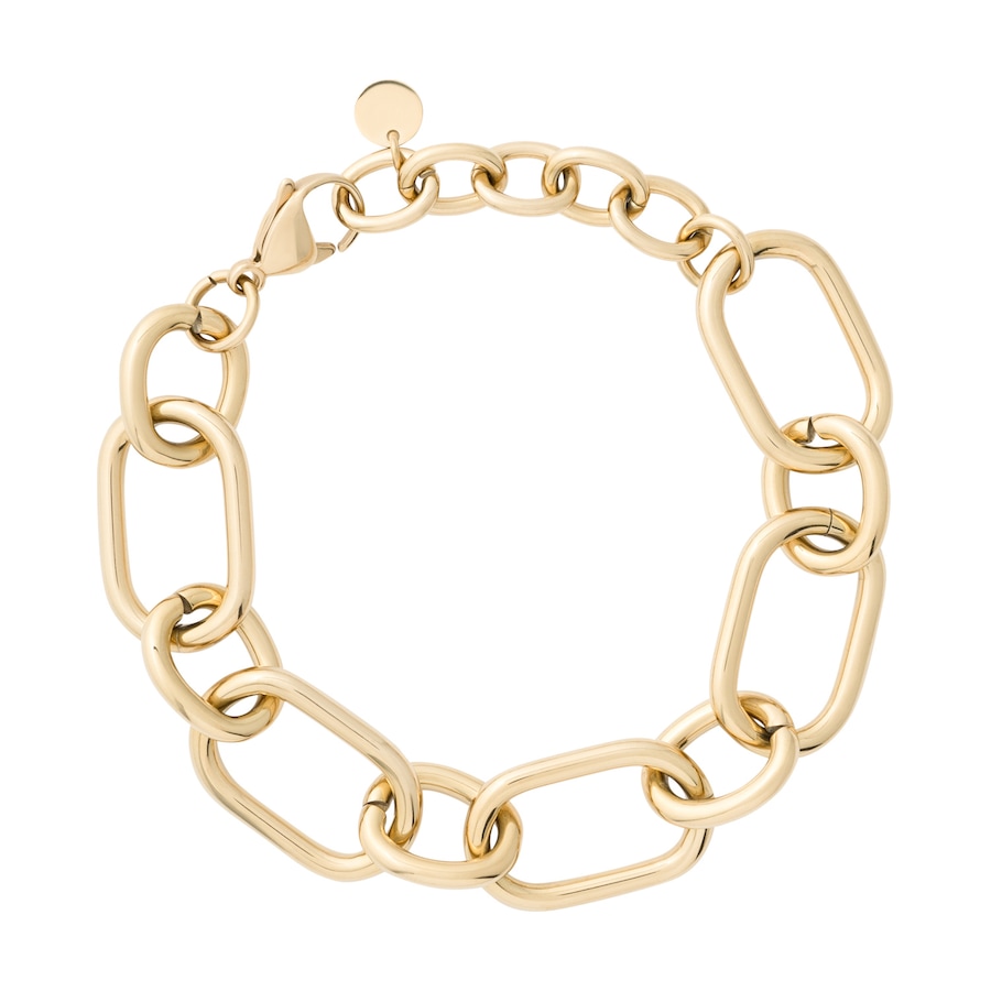 A&C Oslo – Nordic Design Jewellery Armband 'Steel - Essentials Bracelet' gold Hellbraun Damen