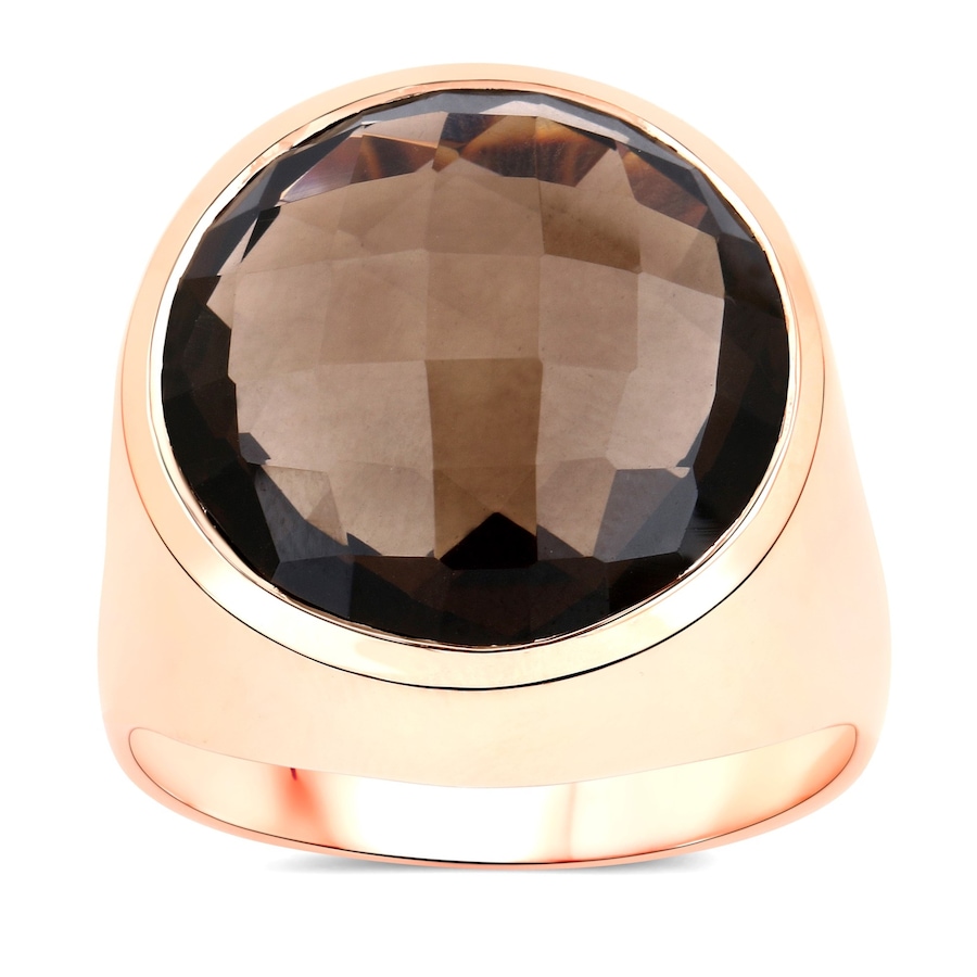 Vira Jewels Ring 925/- Sterling Silber Rauchquarz braun 18,05 ct. 019 (60,0) Damen