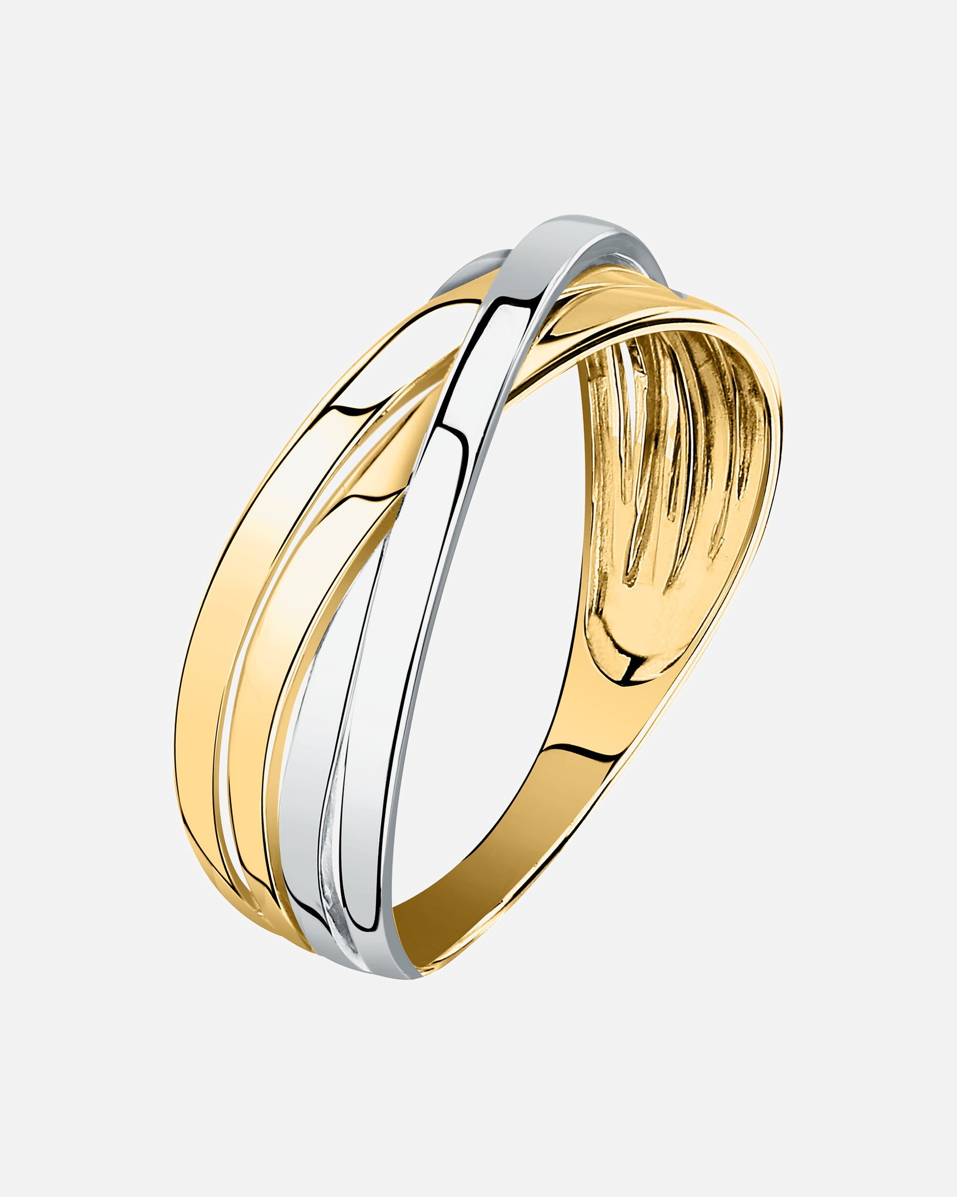 Ring für Weiblich CHRIST Damenring 585er Gelbgold, 585er Weißgold 50