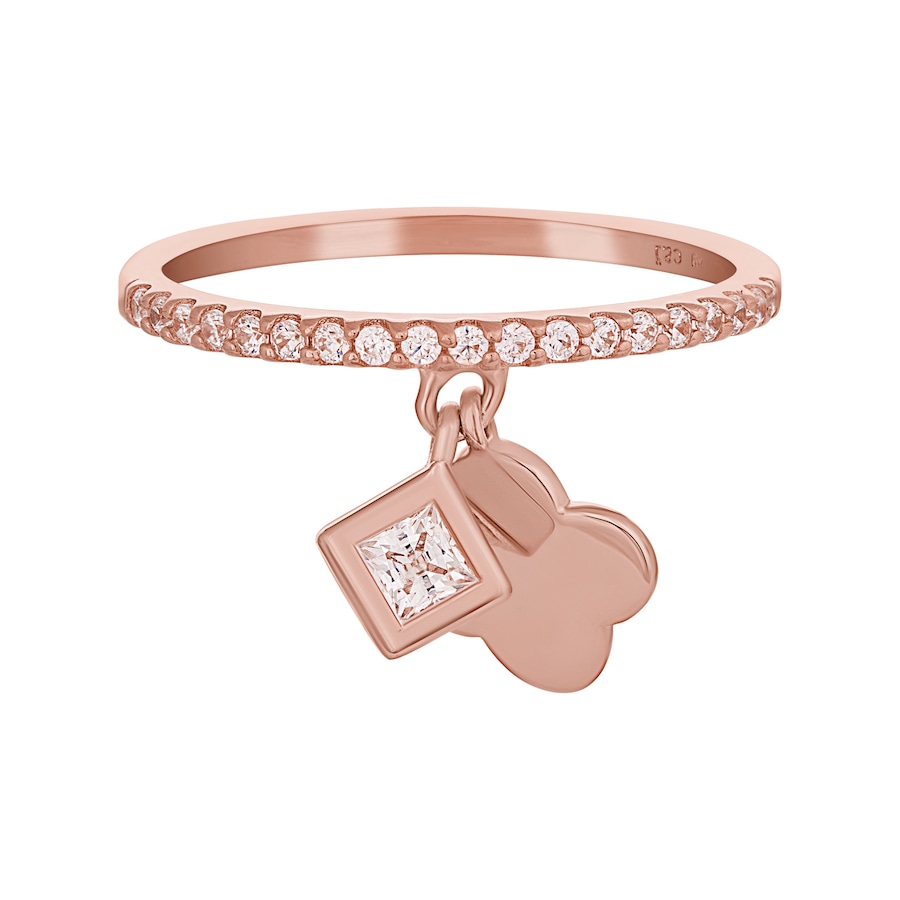 caï Ring 925/- Sterling Silber Zirkonia 054 (17,2) Damen