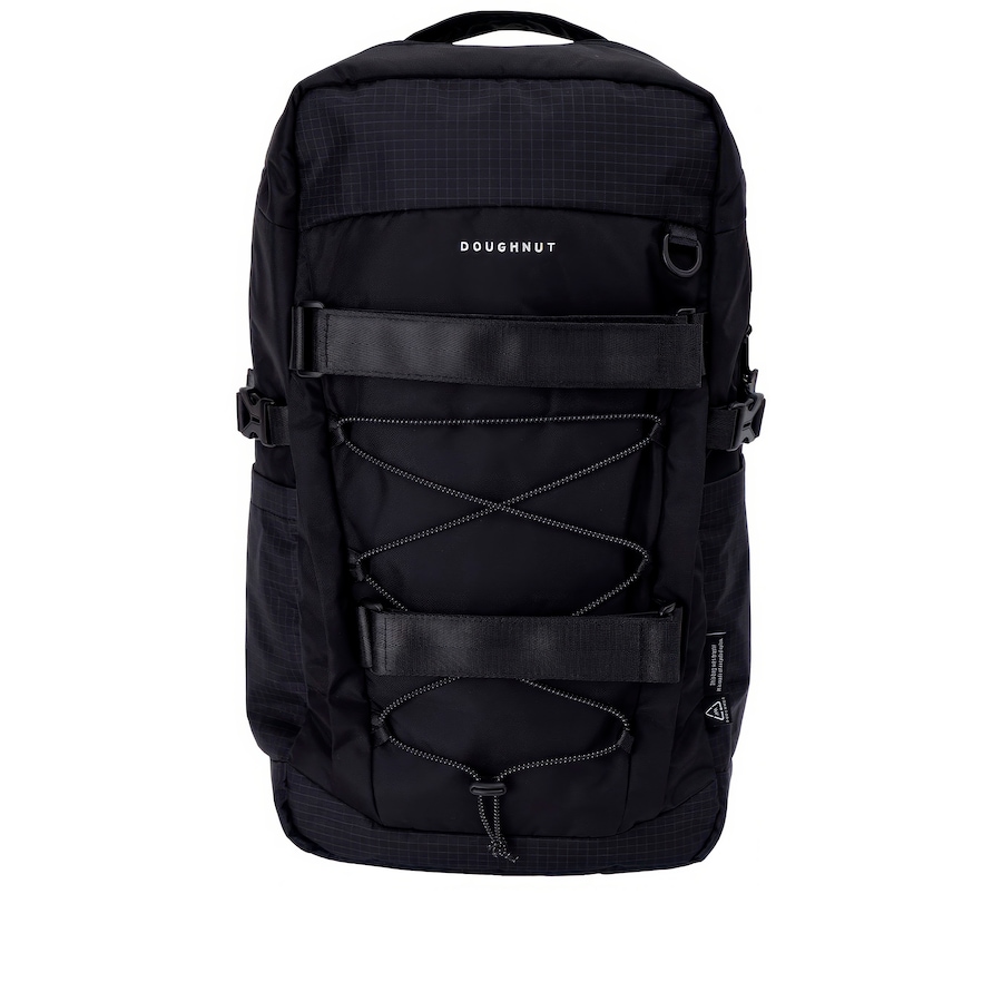 Doughnut Rucksack Street Cruise Series Roaming mit Laptopfach 15 Zoll Volumen 27 Liter Black Schwarz