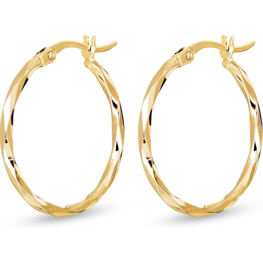 CHRIST Creolen 375er Gelbgold One Size Damen