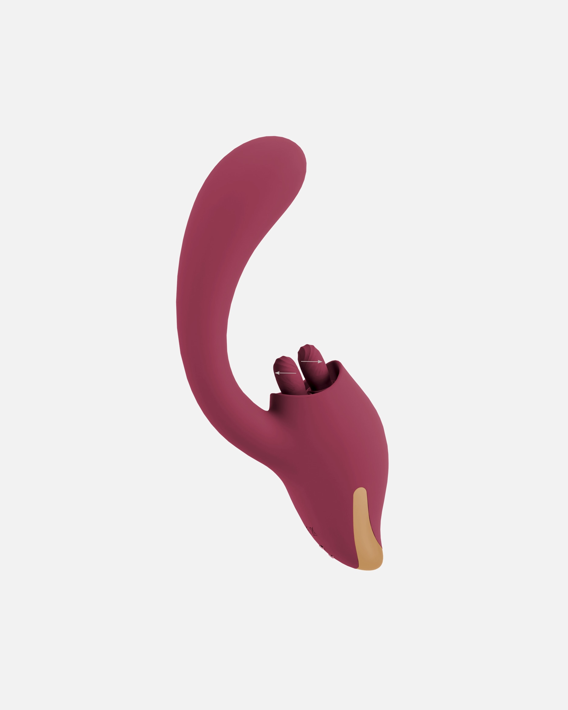 Vibrator für Unisex JAVIDA Vibrator 2 Function Vibrator lila
