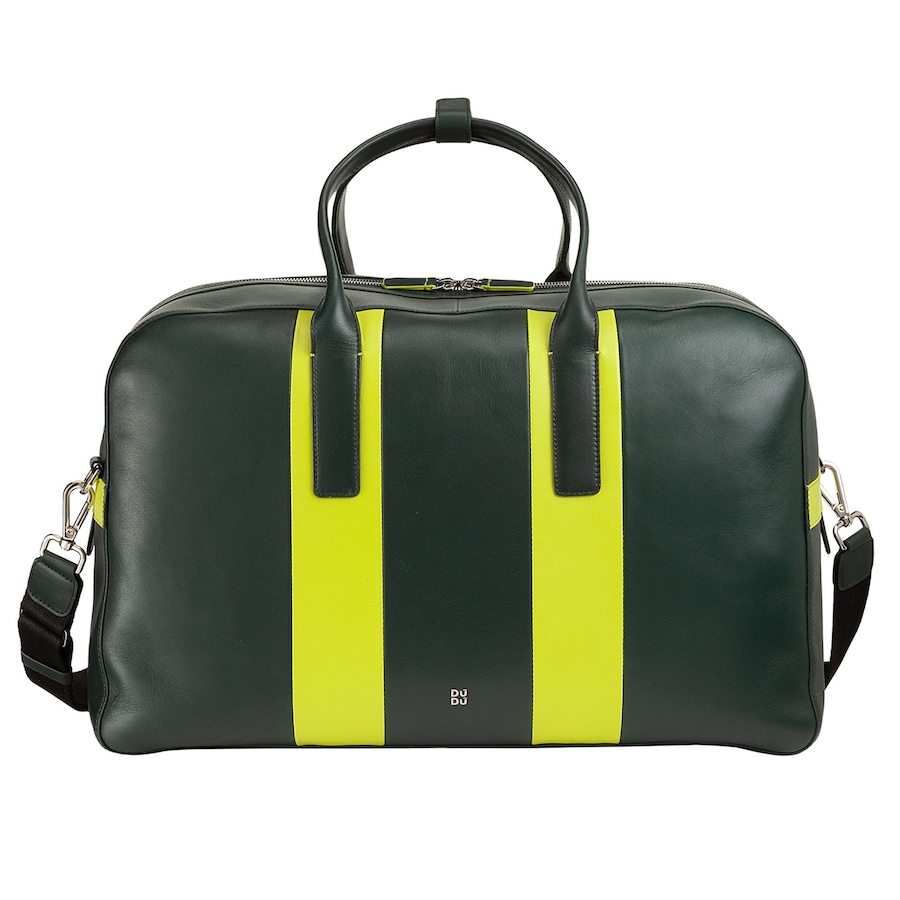 DuDu Weekender Reisetasche Leder 49 cm mangrove Grün Damen