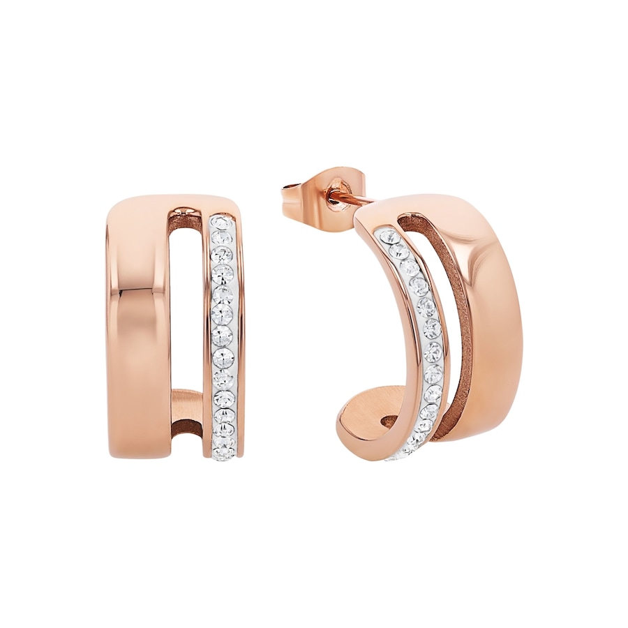 amor Creolen Roségold Damen