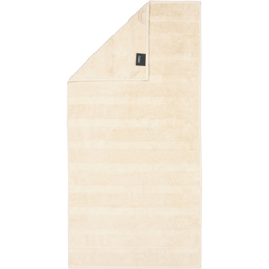 Cawö Handtücher Noblesse2 Uni 1002 beige - 370 Handtuch 50x100 cm