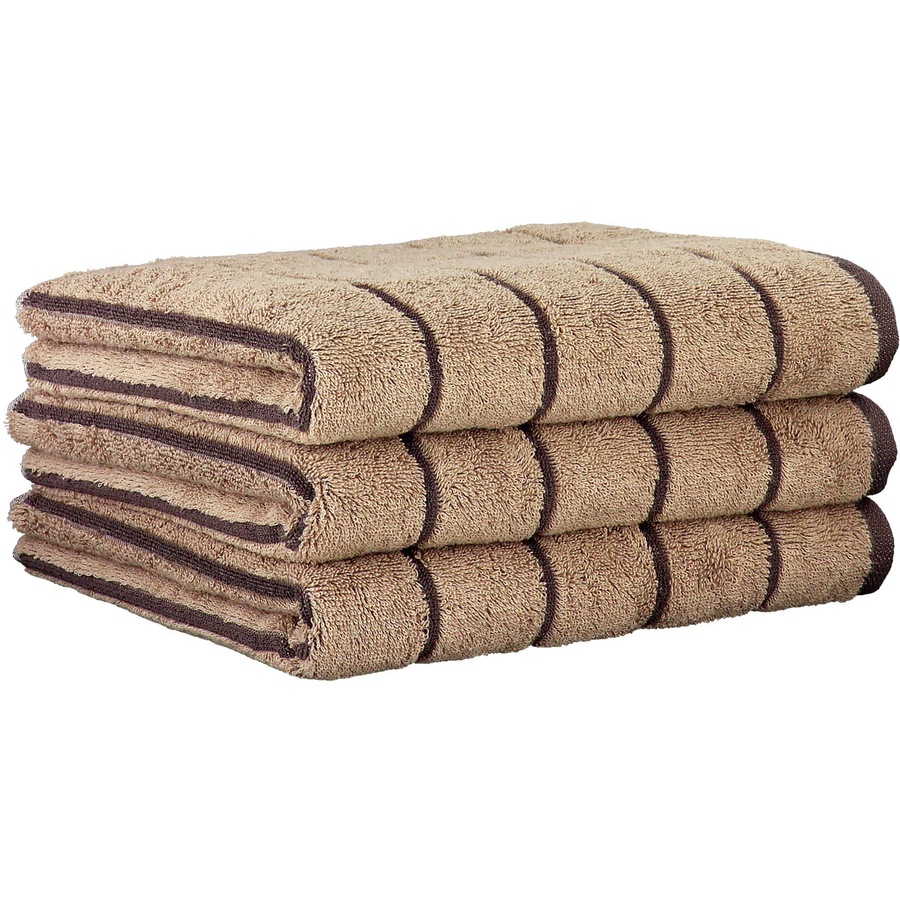 Cawö Handtuch 3er Pack 'Balance' Sand