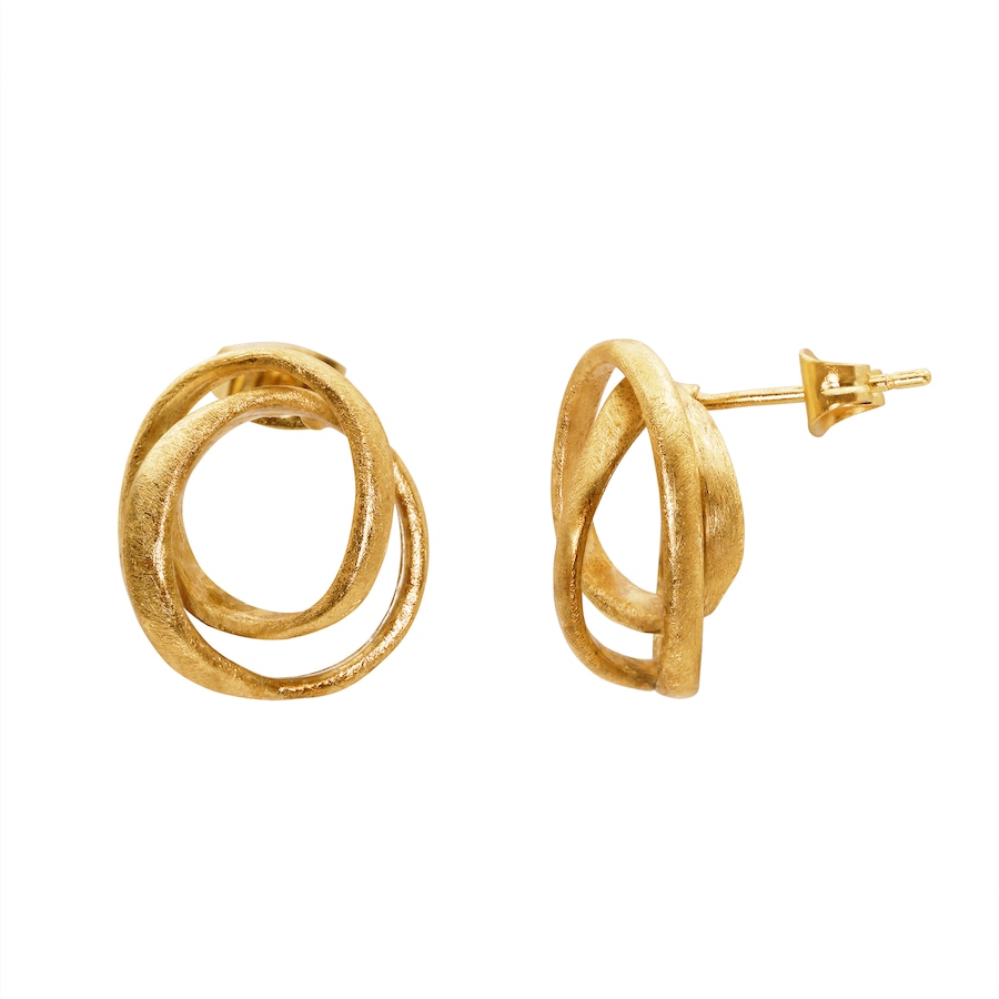 Lulu & Jane Halskette Seestern Metall-Legierung in Gelbgold Goldfarben Damen