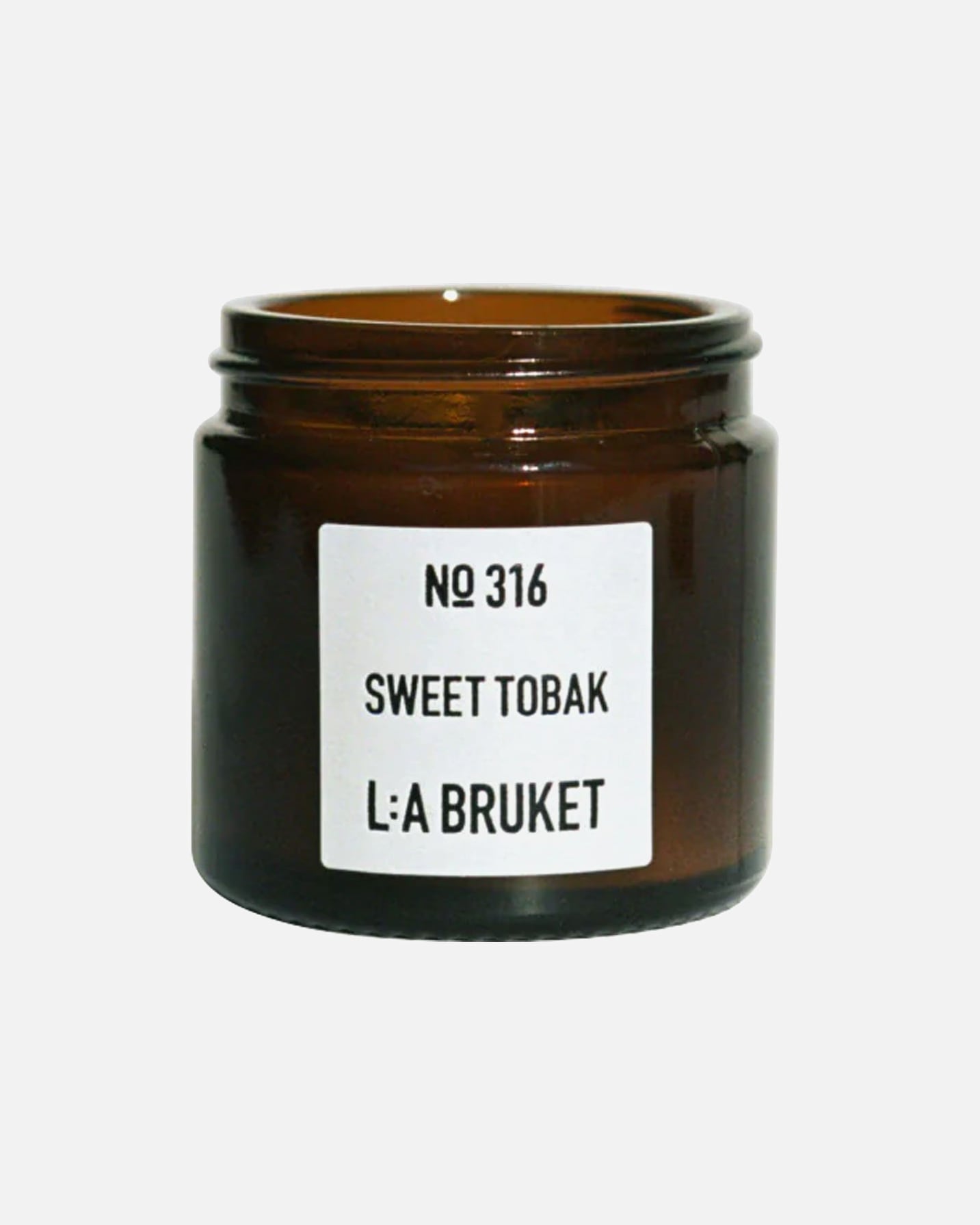 Kerze für Unisex L:A BRUKET No. 316 Candle Sweet Tobak 50g