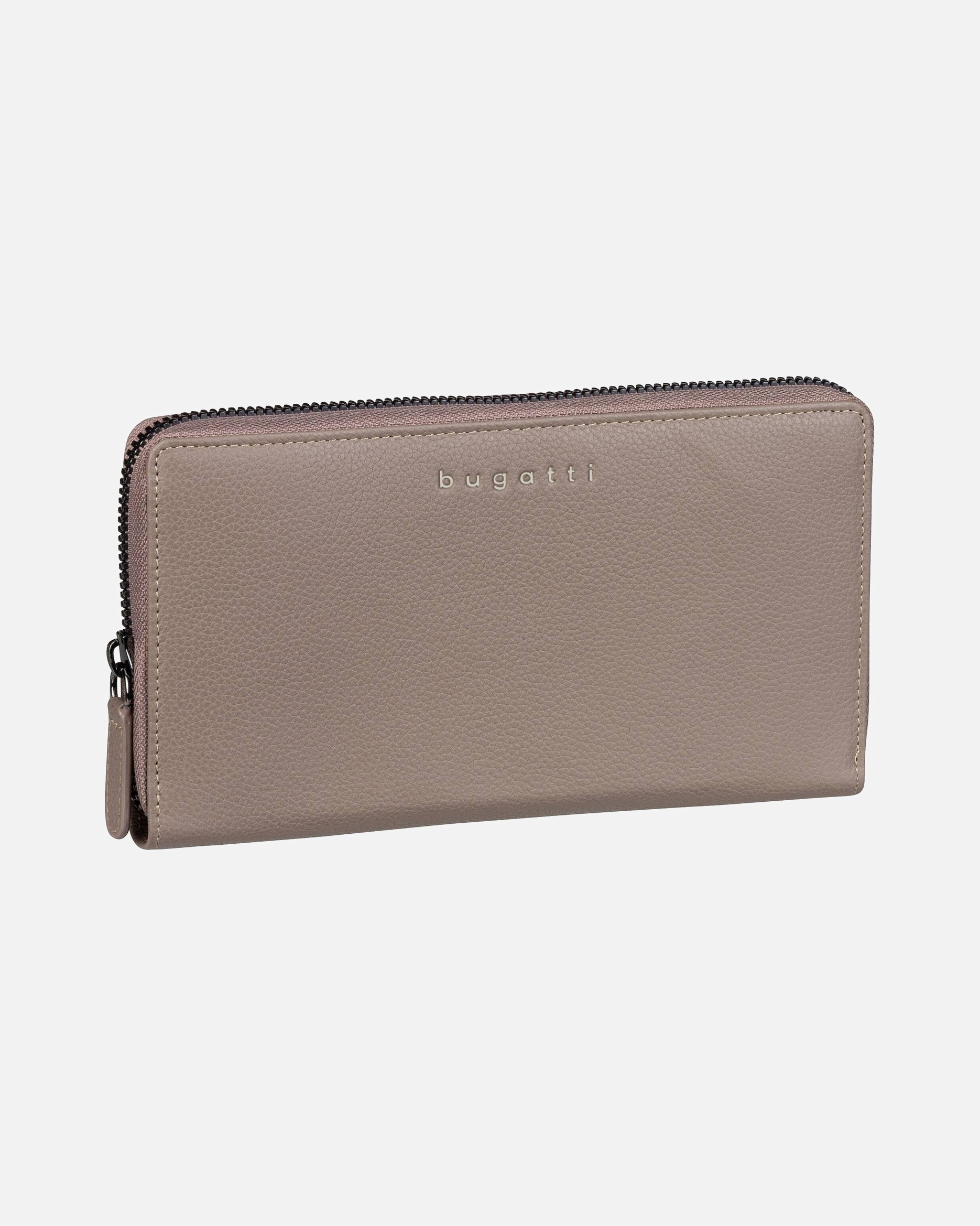 Portemonnaie für Weiblich Bugatti Geldbörse Mira Long Zip Taupe
