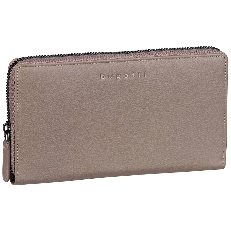 Bugatti Geldbörse Mira Long Zip Taupe Grau Damen