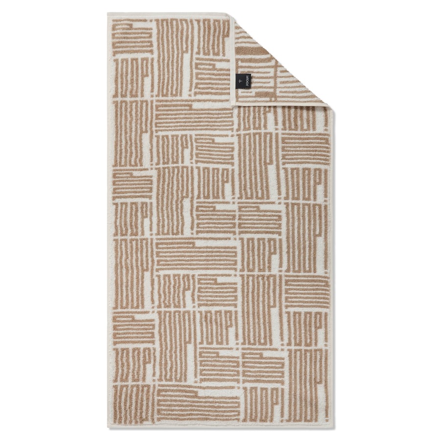 JOOP! Handtücher Bars Allover 1723 Creme - 33 Duschtuch 80x150 cm