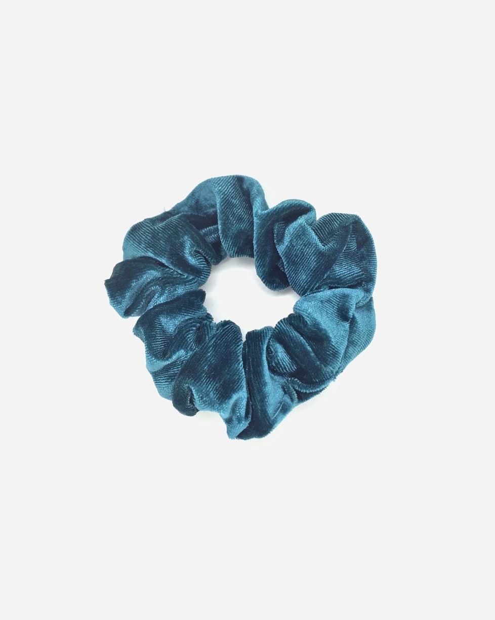 Haargummi für Unisex SOHO Velour Scrunchie Dark Mint
