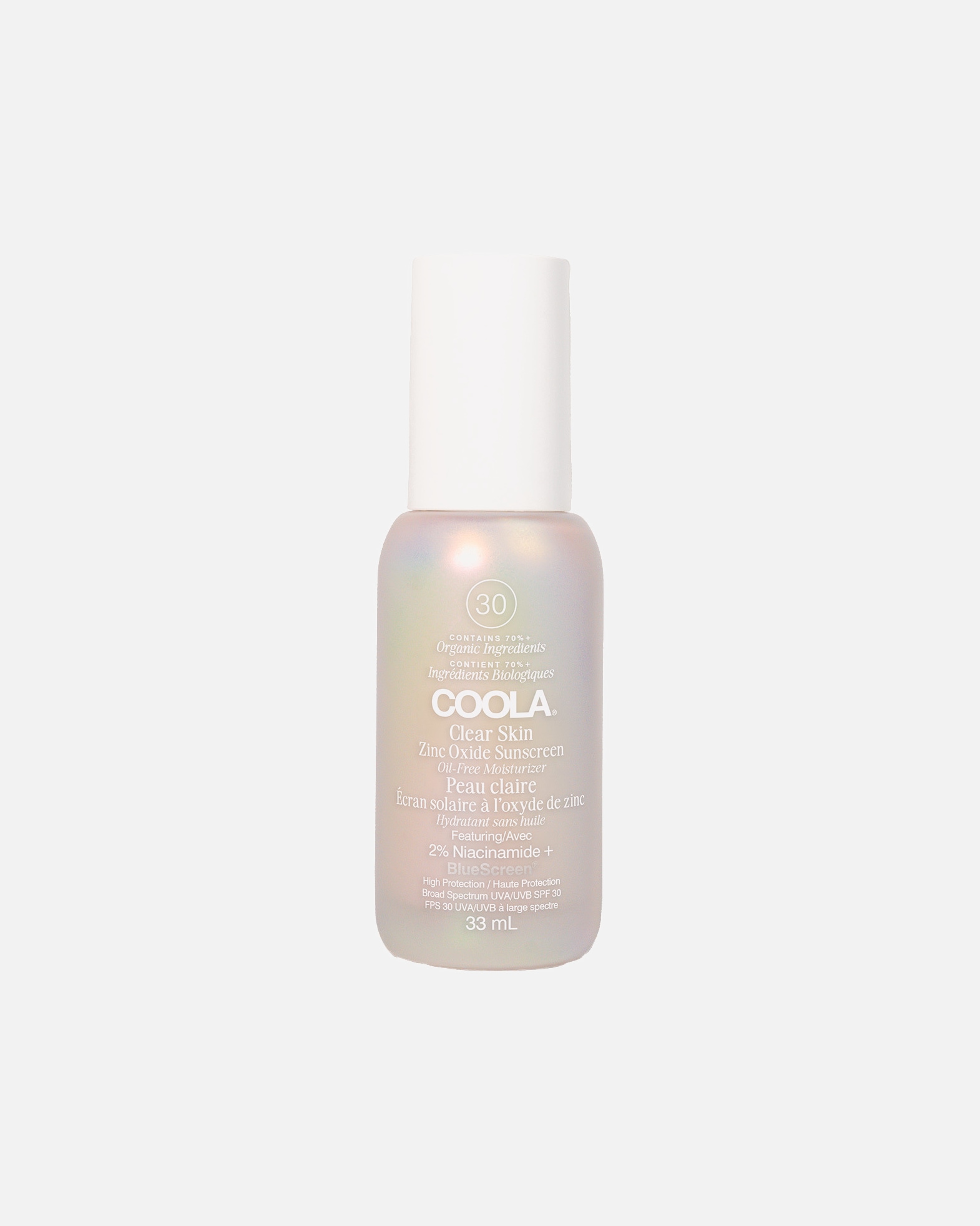 Sonnencreme für Unisex Coola Clear Skin Mineral Sunscreen SPF30 Clear Skin Mineral Sunscreen SPF30