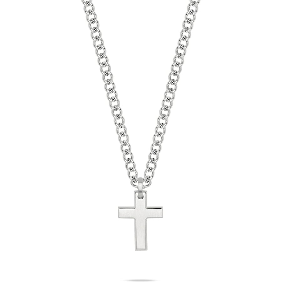 s.Oliver Kette Edelstahl silber Herren
