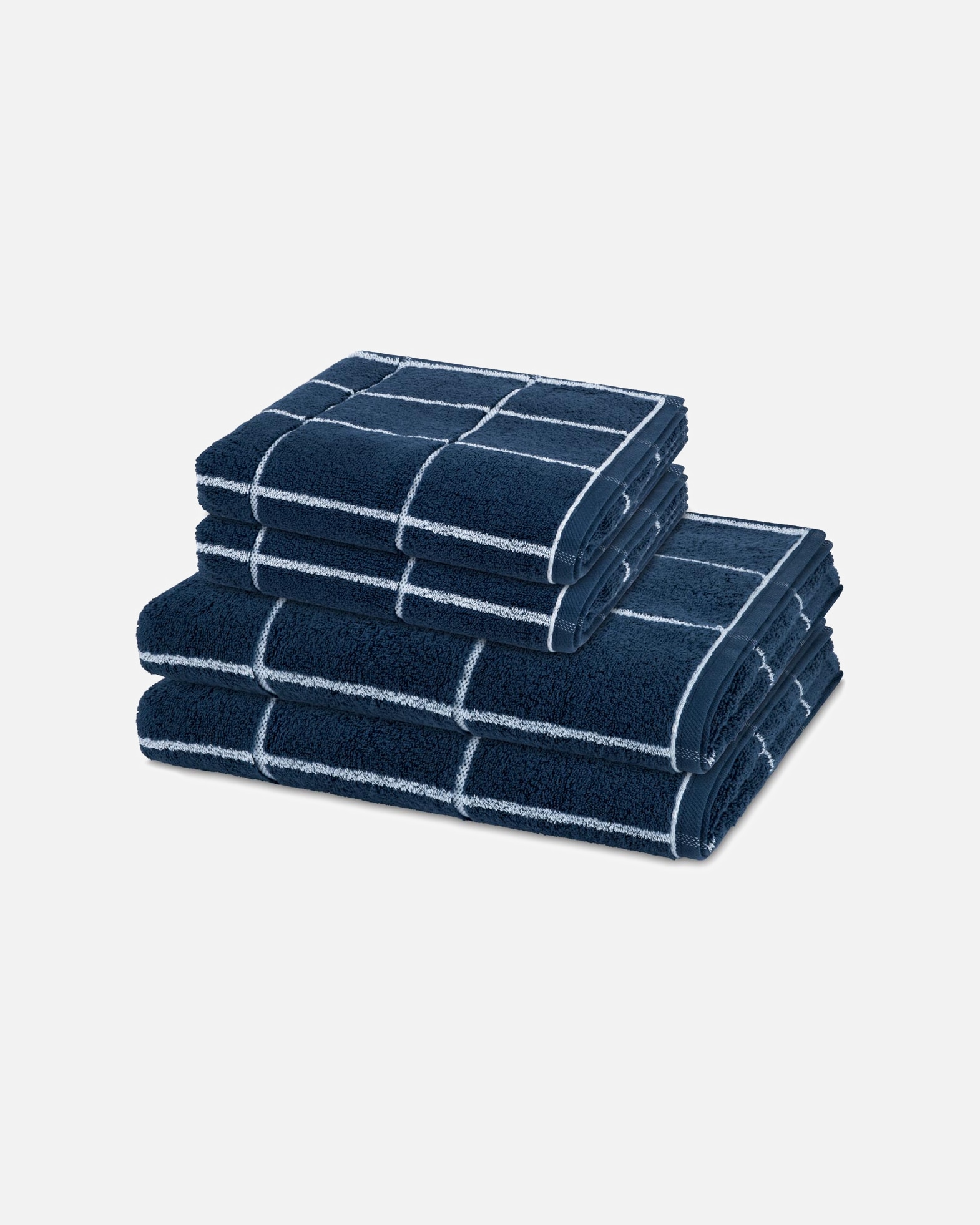 Handtuch für Unisex ROSS Handtuch-Set Sensual Skin (4-teilig) Nachtblau