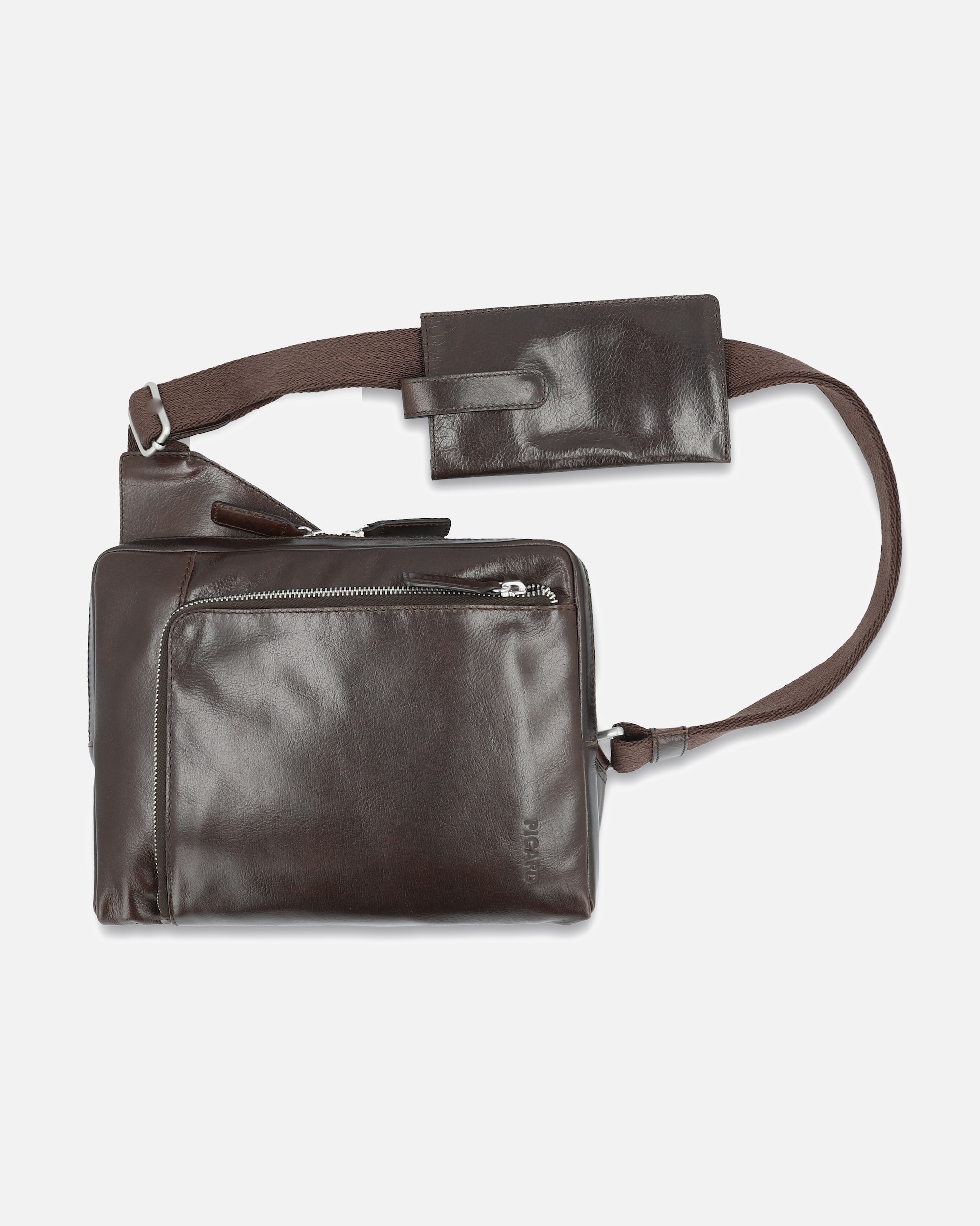 Tasche für Männlich Picard Cross-Body Umhängetasche Buddy braun